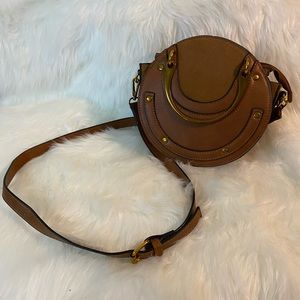 Cognac Crossbody ‘White Fox Boutique’